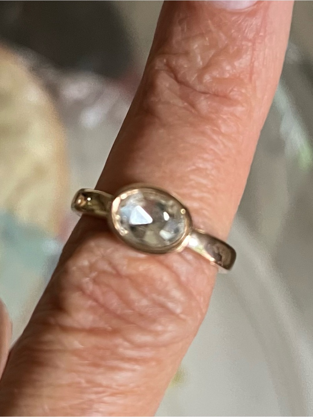 Beautiful ring stack, gold filled - Picture 2 of 3